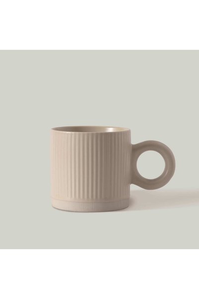 Flame Porcelain 400 ml Mug Ecru-Tan