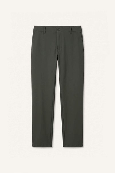 Tailored Fit Ankle-Cut Trousers F1673Ax26Wn