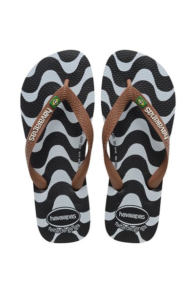 Top Ginga Copacabana Women's Black Slippers - 4150743