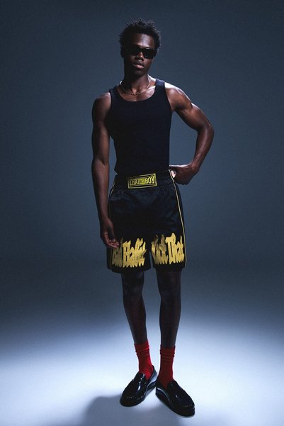 Nts X Thaiboy Digital Boxy Fit Bermuda Shorts