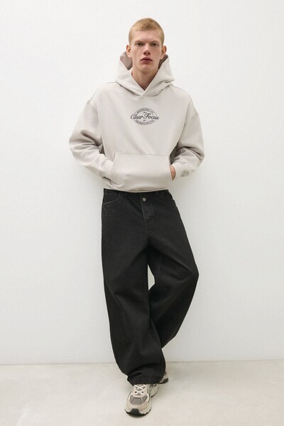 Printed Hooded sweatshirt