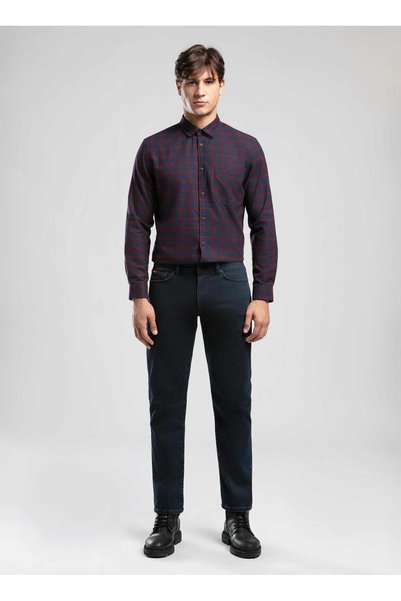 Navy Blue Men's Straight Denim Trousers 261 Lcm 121060 Harry Abigail Isl