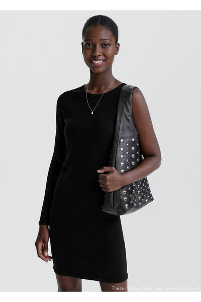 Sleeveless Knitwear Dress