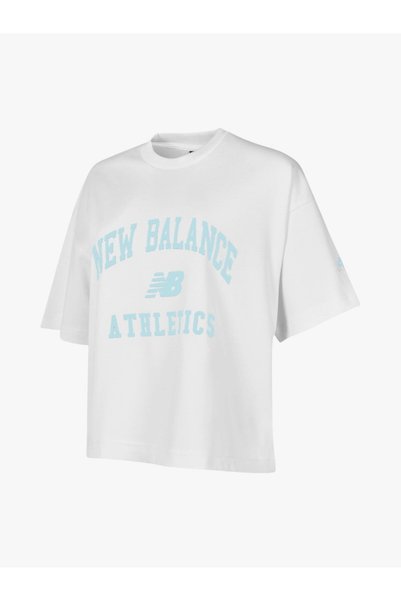 Wnt1402 White/Blue Women's T-Shirt