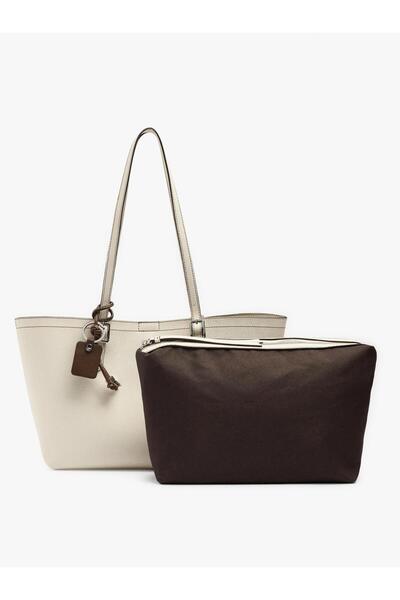 Women's Detachable Shopper Bag