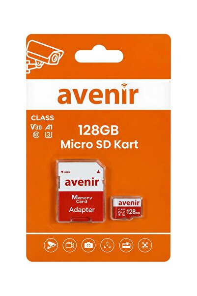 128GB U3 V30 A1 ултра брза Micro SD картичка