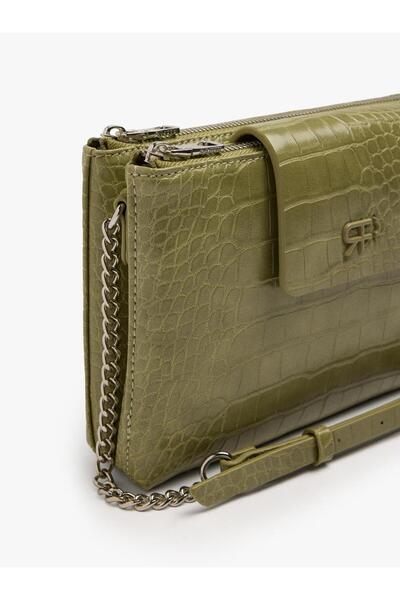 Women's Animal Patterned Double Shoulder Bag
