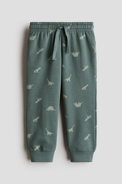 Jogger Pants with Feather Inside