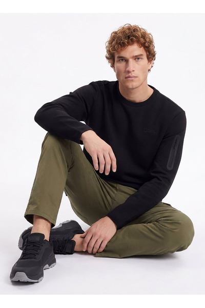 Sweatshirt, S, Black