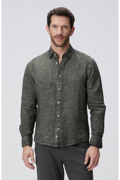 Khaki Linen Shirt