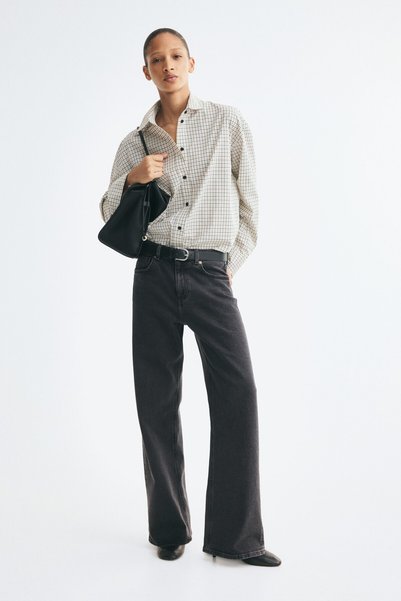 Wide High Waist Jeans