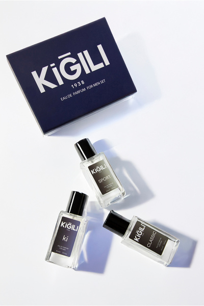 3-Piece Classic & Ki & Sport Gift Boxed 30 ml Men's Perfume Set