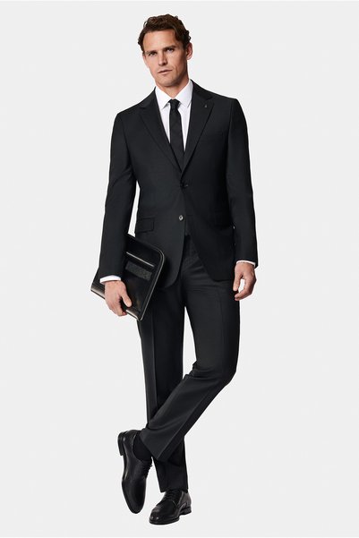 4 Drop Relaxed Fit Woolen Suit