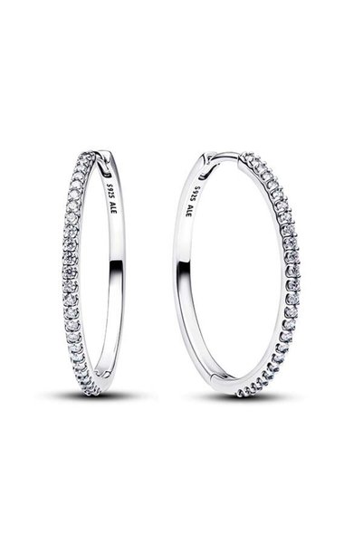 Sparkle Hoop Earrings