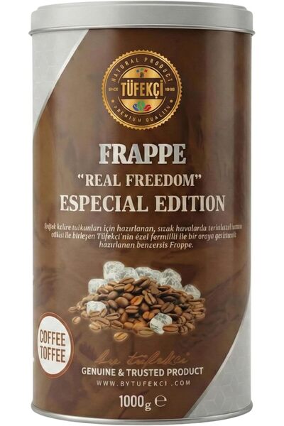 edl shop пудра за пијалок Coffee Toffee Frappe 1000 g – со вкус на кафе и тофи, за професионална употреба edl