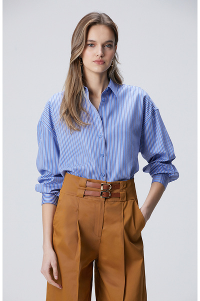 Blue Non-Iron Shirt