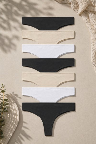 Women's Cotton 6-Pack Brazilian Panties