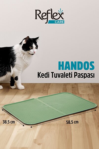 Care Handos подлога за мачки зелена (38,5 x 58,5 cm)