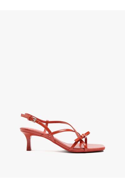 Women's Bow-Strapped Heeled Sandals