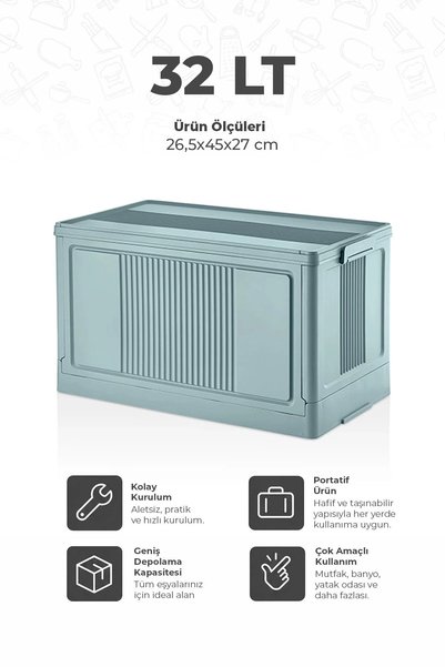Single Layer Expandable Foldable Multi-Purpose Clothing Storage Box Organizer Organizer Box