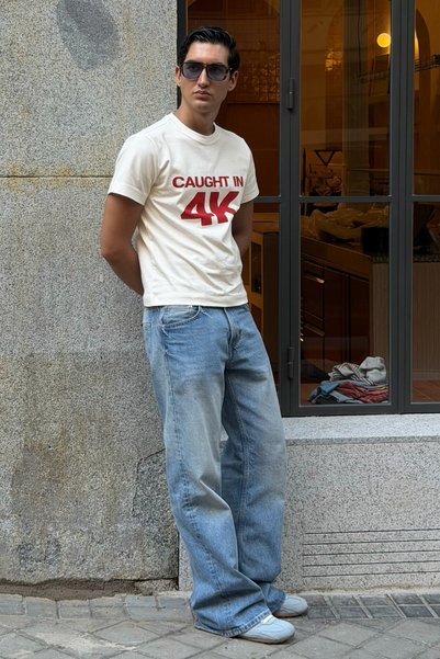 Baggy Flare Fit Jeans