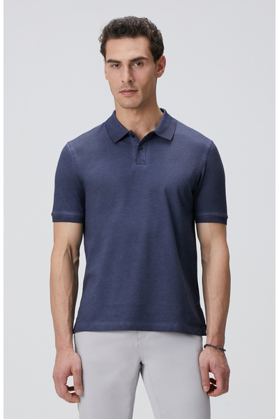Navy blue T-shirt