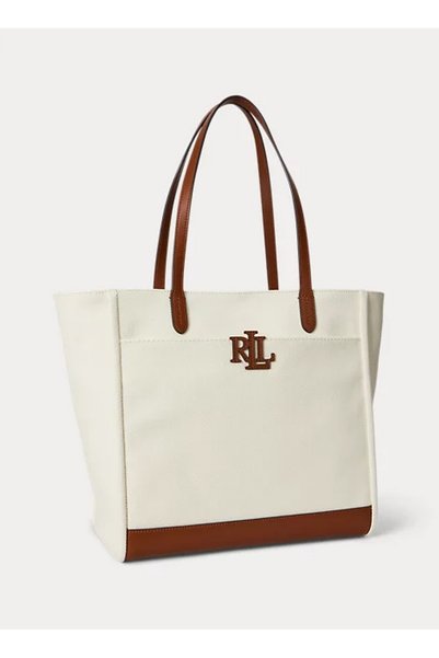 Tan - Cream Women's Shoulder Bag 431982234003