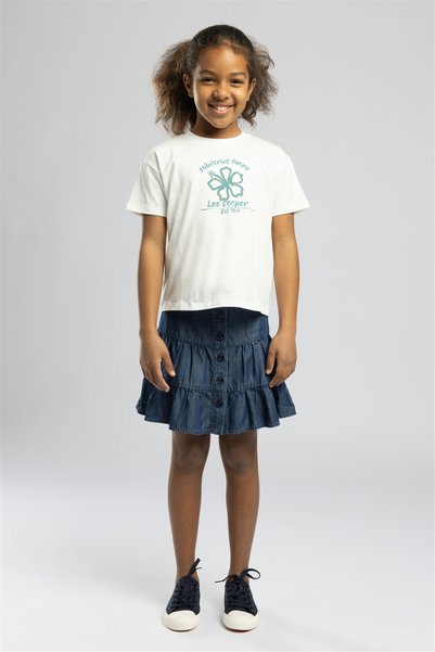 Sonaı Girl's Jean Skirt Blue