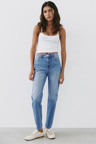High waist Slim Fit jeans