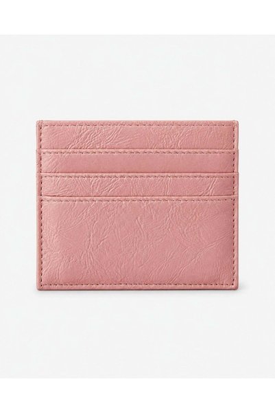 Women's Patent Leather Look Slim Card Holder Wallet