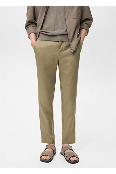 Slim fit 100% ленени панталони