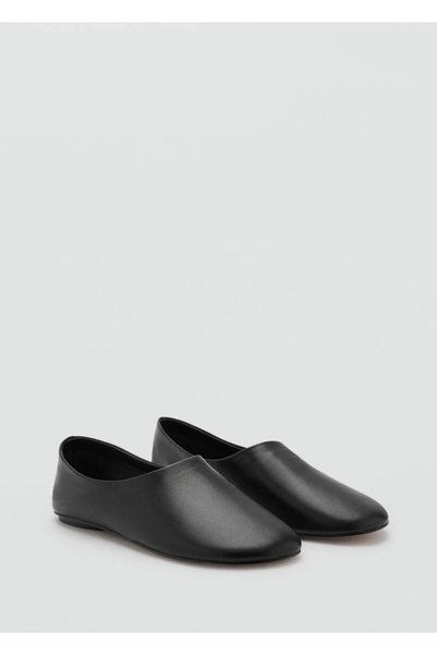 Flat Bottom Leather Shoes