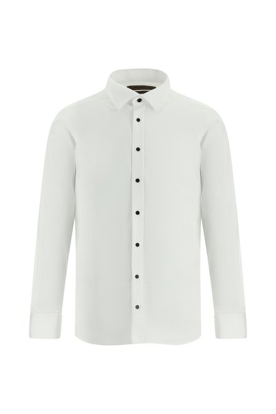 Ata Collar Slim Fit Slim Fit Cotton Shirt