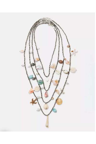4-Piece Sea Shell Necklace
