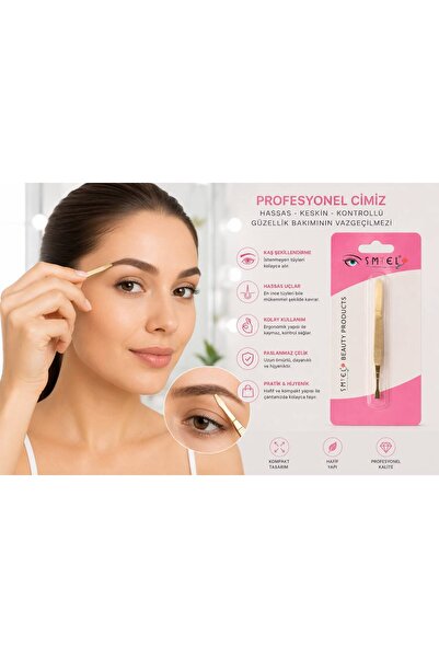 Beauty Products позлатена пинцета