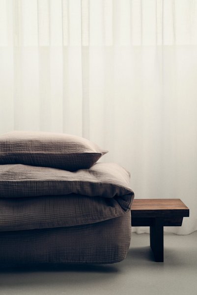 Single Muslin Duvet Cover Set