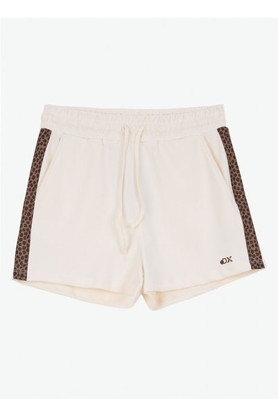 D6Sl-Sht3527 Off-White Women's Sweat Shorts