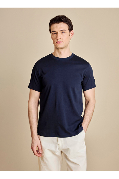 Navy Blue Men's Standard T-Shirt Bbss26Mts002
