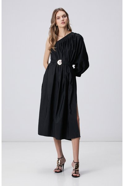 Black Midi Dress