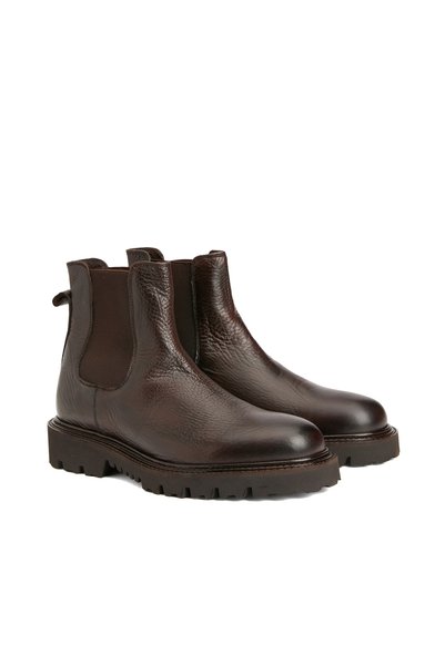 Brown Men's Leather Boots