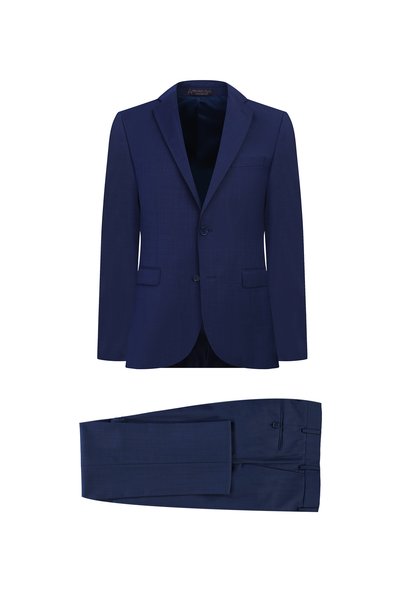 4 Drop Relaxed Fit Relaxed Fit Wool Suit