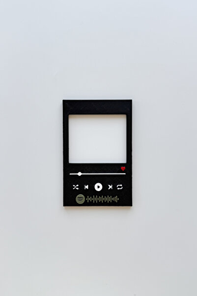 Магнет за фрижидер со рамка за Spotify Polaroid фотографија