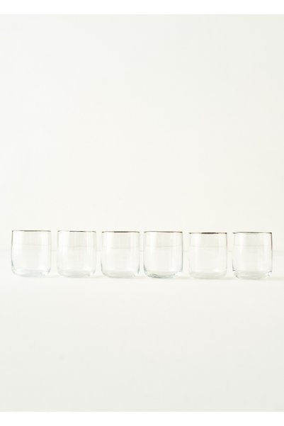 Premium Glass 6 Pack Silver (270 Cc)