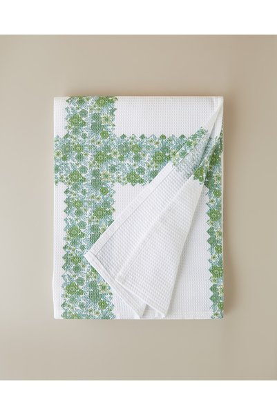 Petty Chic Double Pique 200X220 cm Green