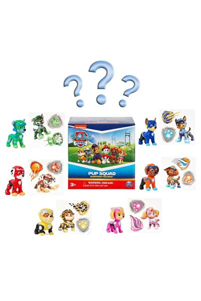 Paw Patrol The Mighty Movie Pup Squad изненадувачки фигури