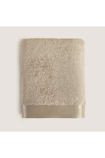 Floss Bamboo Face Towel 50X90 cm Sand Stone