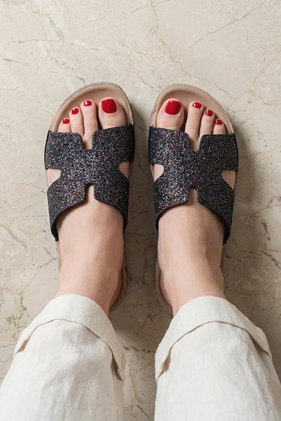 Women's Daily Slippers Stylish Orthopedic Summer Home Beach Vacation Work Office Slippers