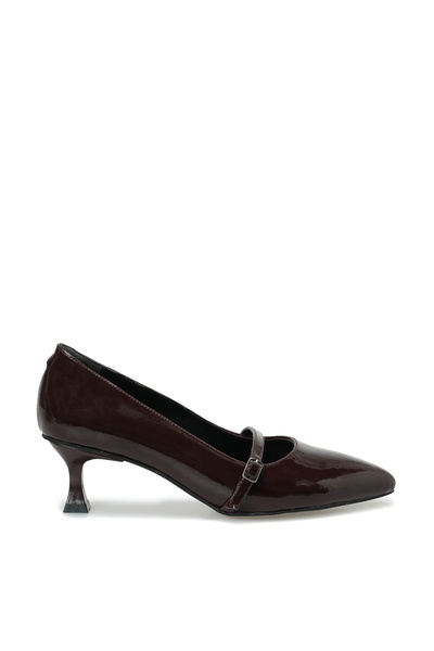 26K-311 Burgundy Women's Heeled Shoes