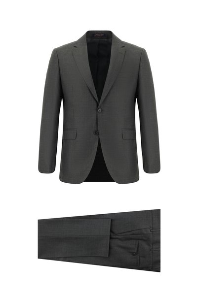 7 Drop Slim Fit Wool Suit