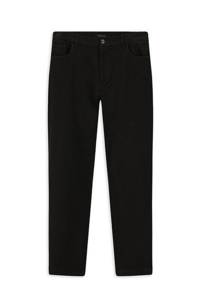Relaxed Fit Comfortable Cut Lycra Canvas / Chino Pants